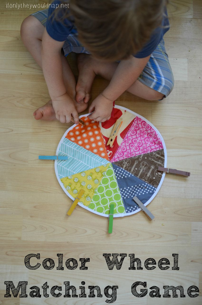 Color Wheel Matching Game Tutorial