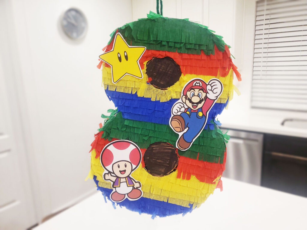 Completed pinata