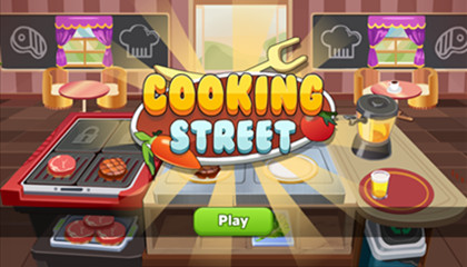 Cooking Street Game.