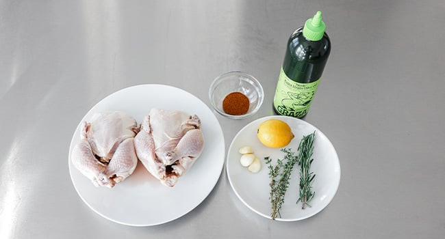 Cornish Hen Ingredients