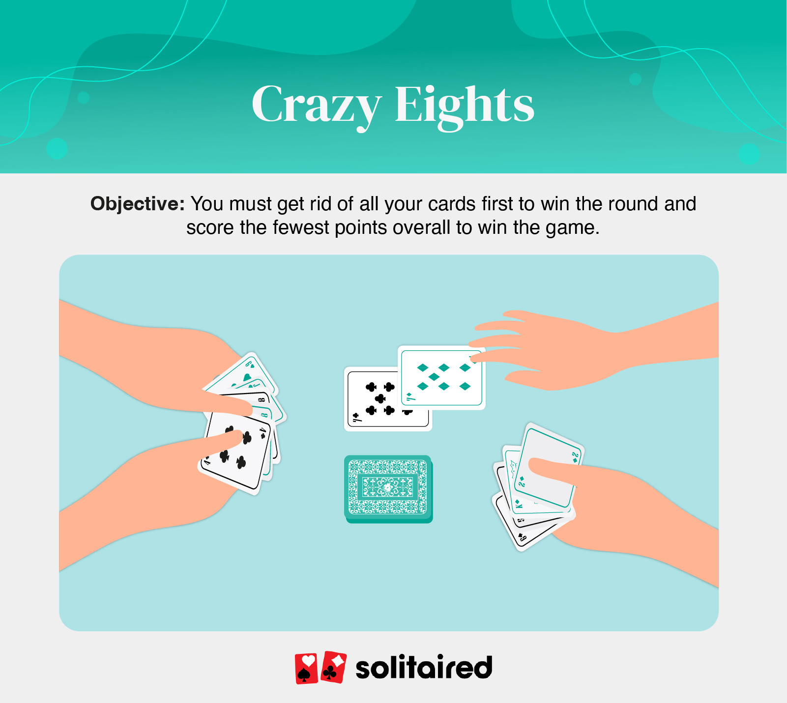 Crazy eights objective