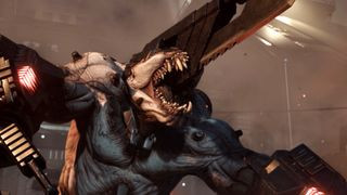 A screenshot of the enemy the Impaler during footage of Killing Floor 3.