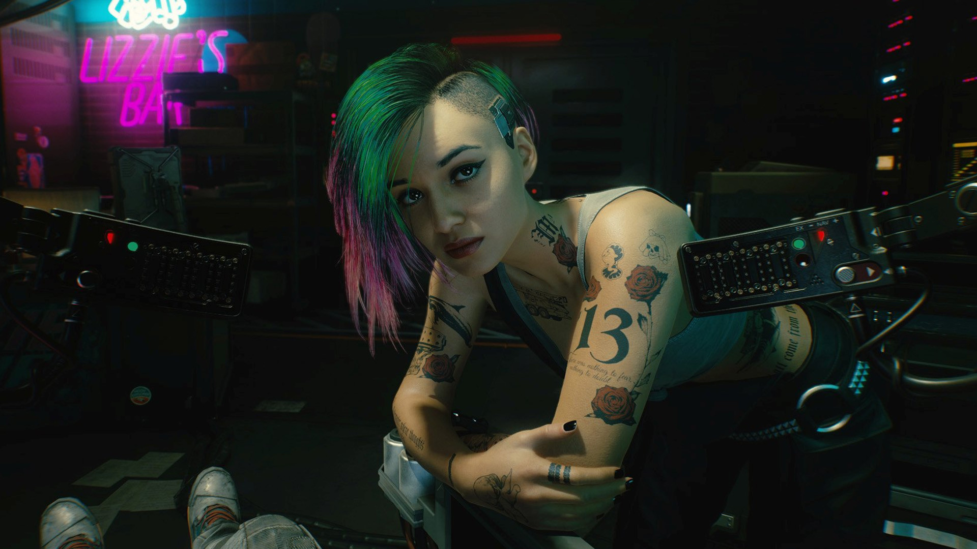 Judy Alvarez from Cyberpunk 2077