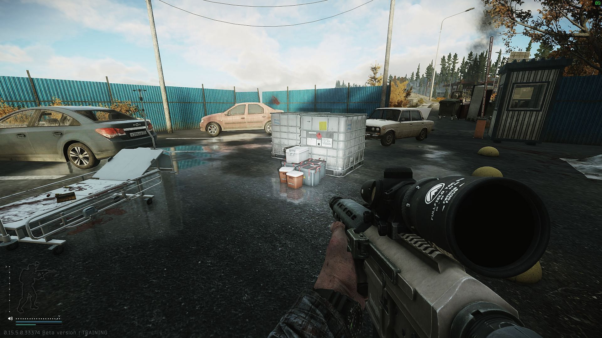 Medical box in Pier