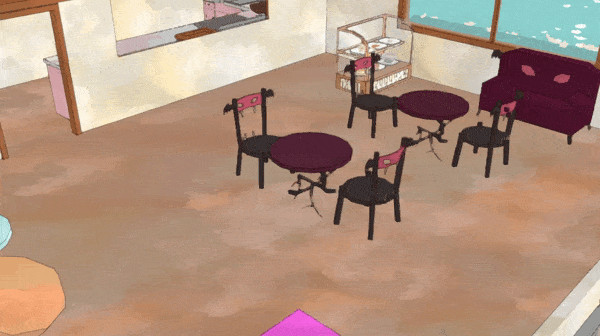 Calico Cafe Decoration