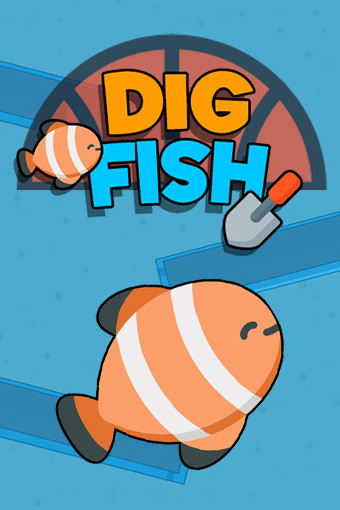 Dig Fish Game Alternative Text: A casual arcade game where players dig through the earth to collect fish, avoiding obstacles and uncovering hidden treasures.
