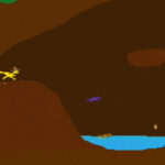 Dino Run Pixel art