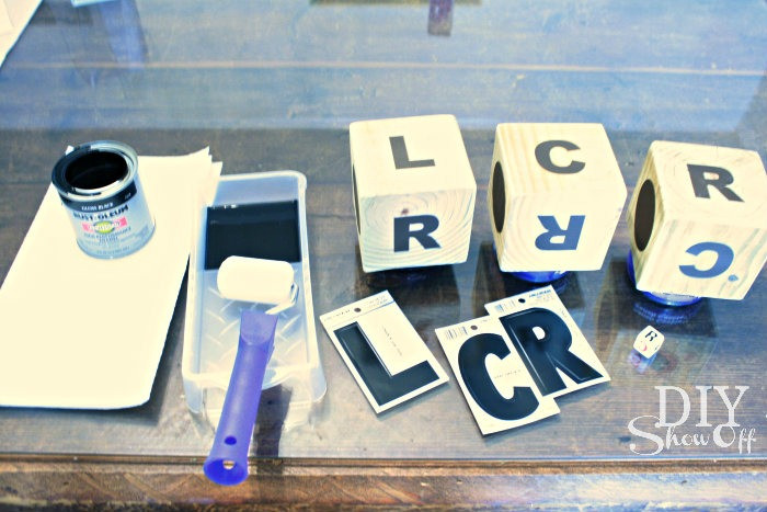 DIY LCR dice game tutorial