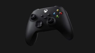 An official image of the Xbox Series X controller against a black background