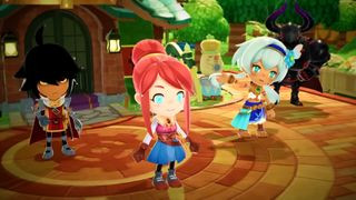 Fantasy Life i: The Girl Who Steals Time game cover, featuring characters in a vibrant fantasy world.