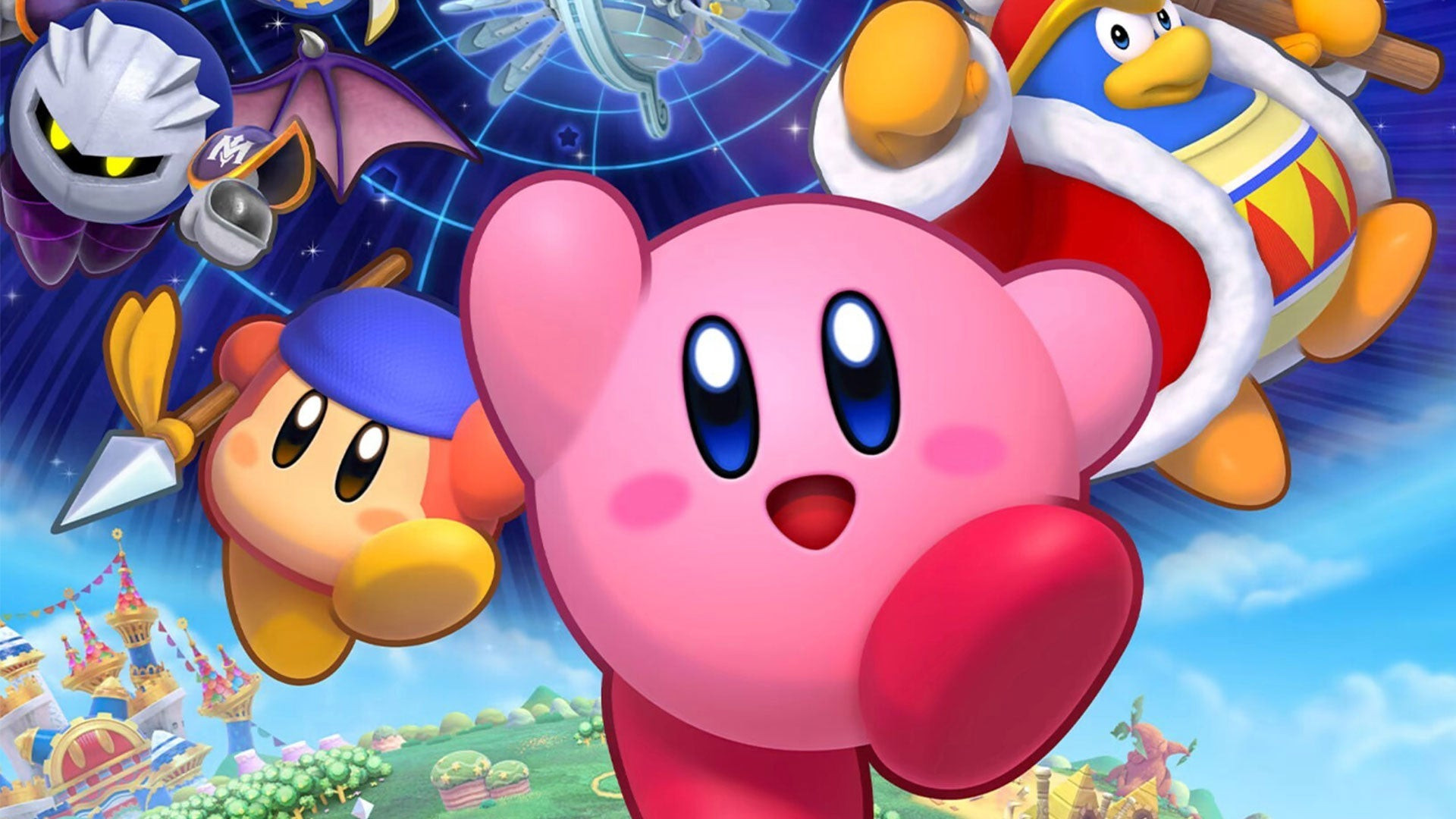 Kirby's Return to Dream Land Deluxe showcasing improved visuals and new abilities