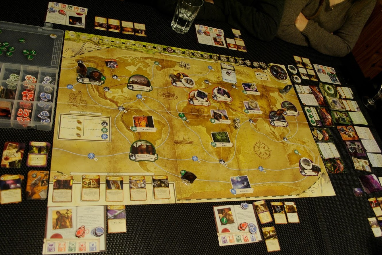 Eldritch Horror in play