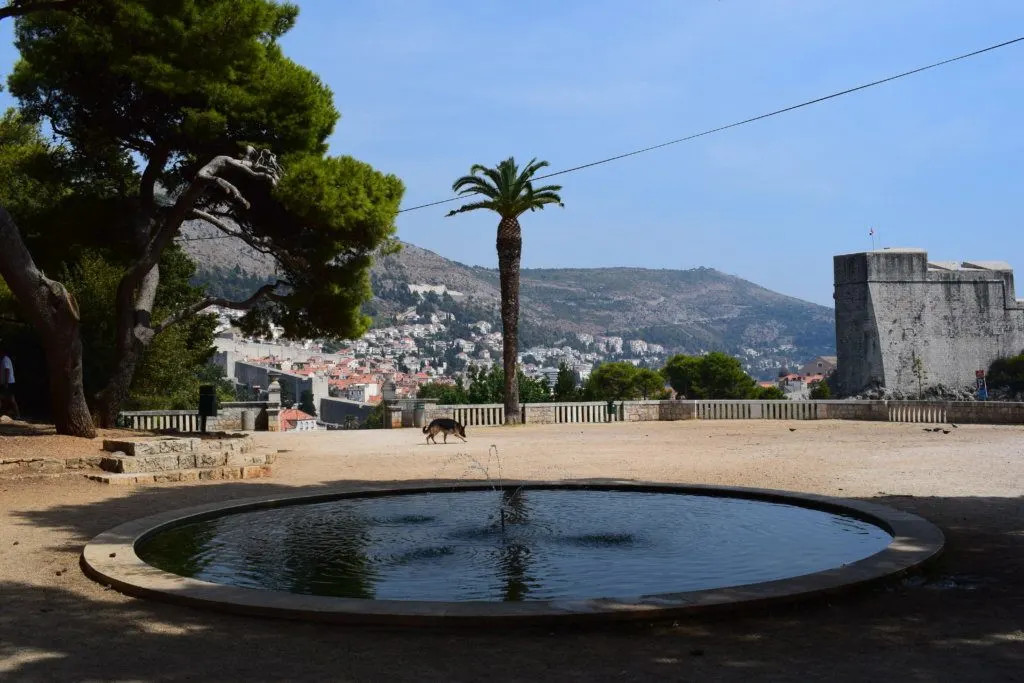 Gradac Park in Dubrovnik, where the Purple Wedding was filmed