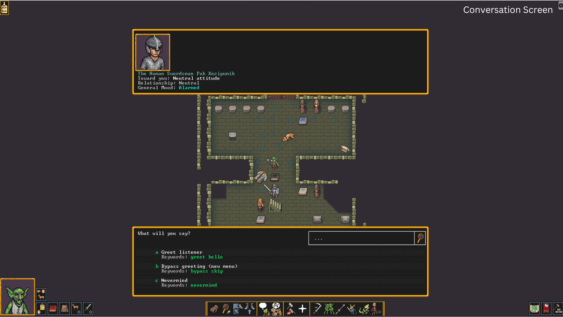Dwarf Fortress gameplay
