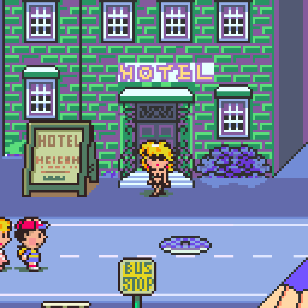 EarthBound Bikini Zombie