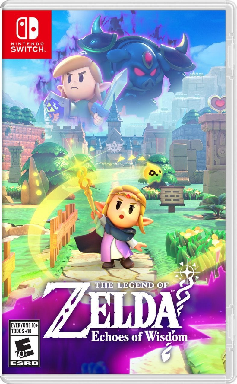 The Legend of Zelda: Echoes of Wisdom box art for Nintendo Switch
