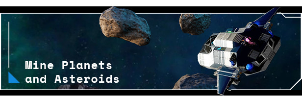 Mine Asteroids in Empyrion Game