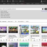 Screenshot of the Archive.org in the Emulator ROM section