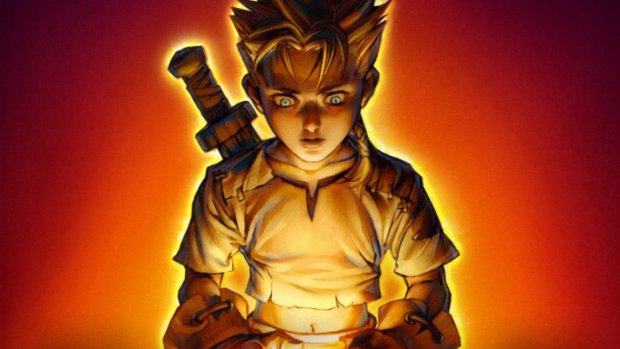 A glowing young boy