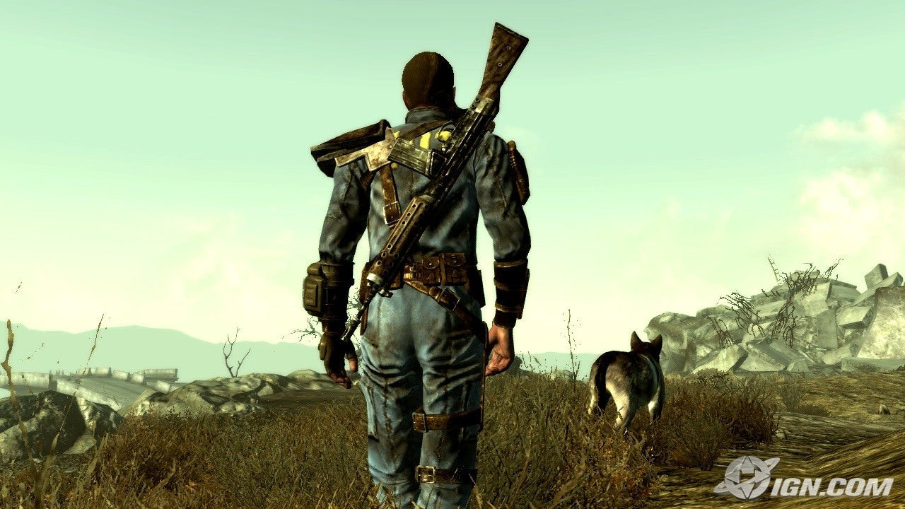The Lone Wanderer explores the Capital Wasteland in Fallout 3