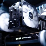 Computer fan needing cleaning to prevent PC overheating