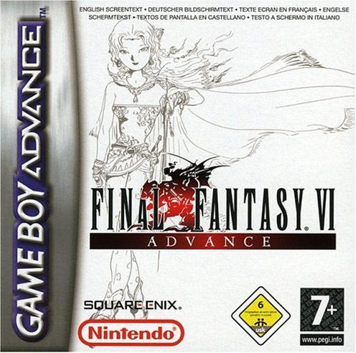 Final Fantasy 6 Advance GBA cover