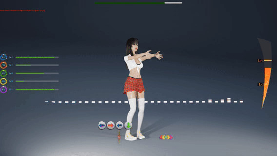 Joyful Fitness in Acesurvivor Game combines fitness with gameplay, making training enjoyable by incorporating rhythm-based challenges that improve character attributes.