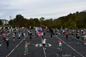UConn Marching Band Rehearsal