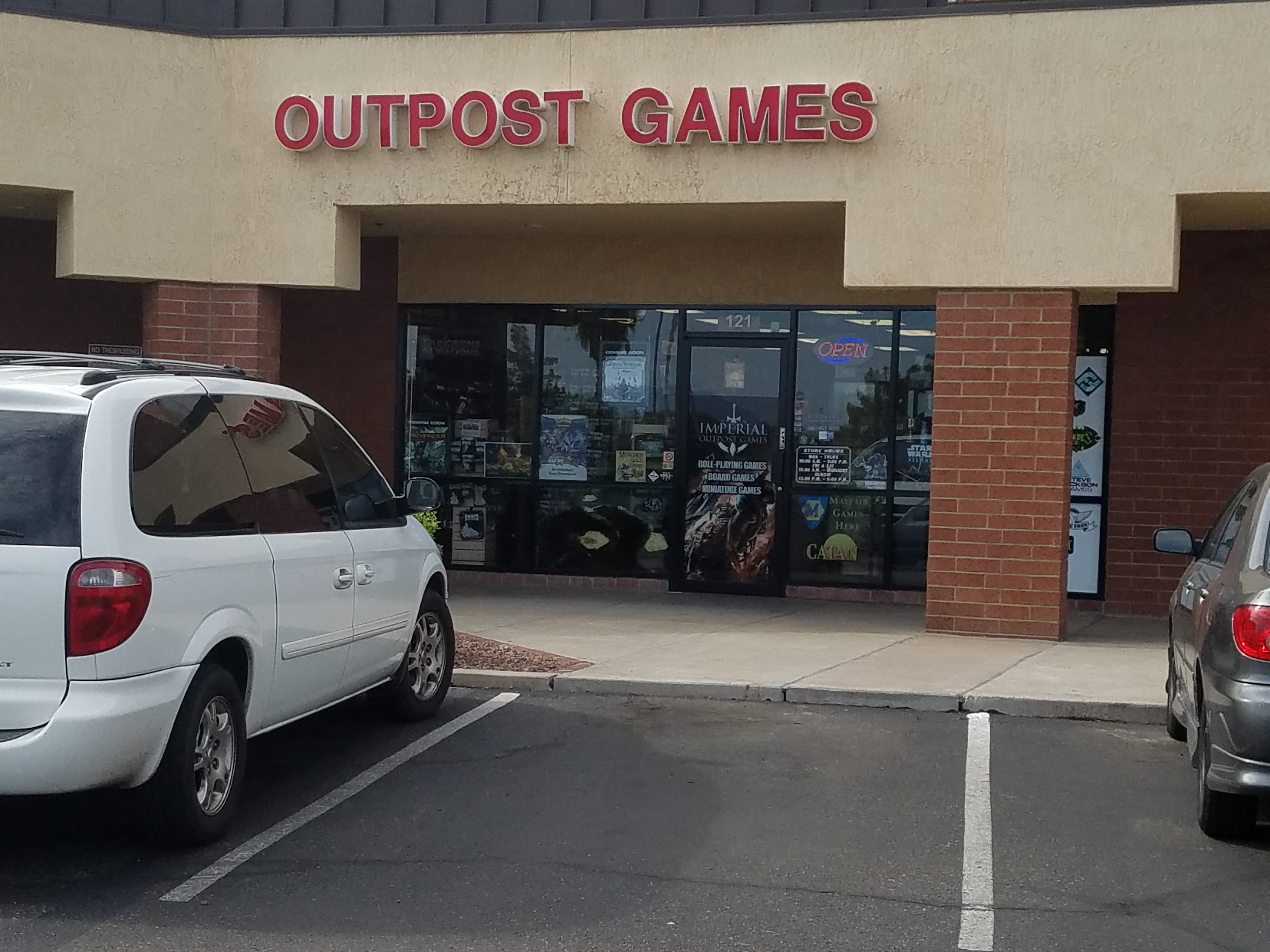 Imperial Outpost Games Storefront