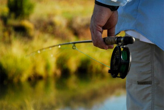 Fishing challenges with fly fishing rod