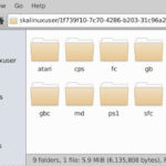 Folders on the Game Stick SD Card