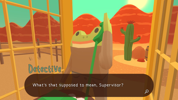 Frog Detective On Phone