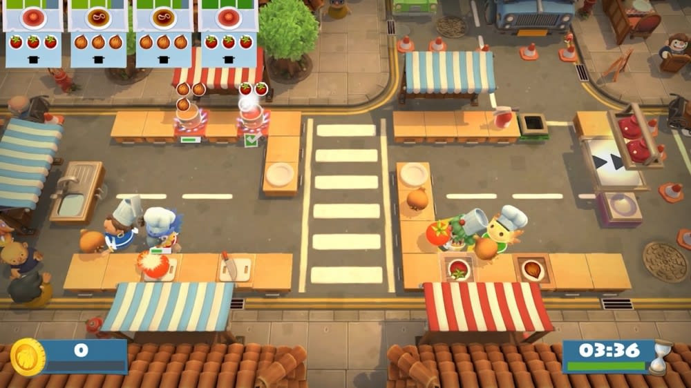 Overcooked! All You Can Eat Nintendo Switch Gameplay