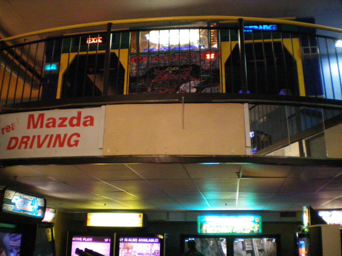 Banner from Ridge Racer Full Scale at Fun World