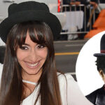 Oona Chaplin at the Game of Thrones premiere, acknowledging her grandfather Charlie Chaplin by wearing his iconic bowler hat