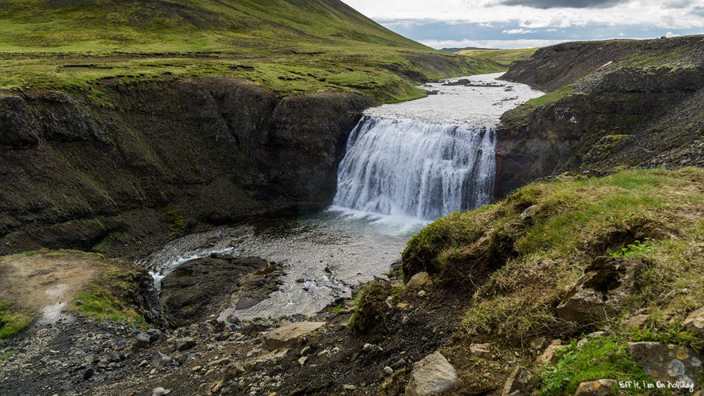 Þórufoss Waterfall as Mereen Landscape
