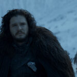 Jon Snow looks conflicted after making a difficult decision.