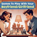 Couple playing board game