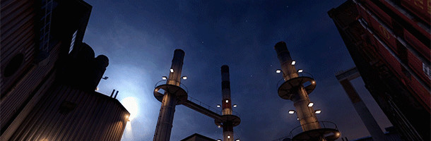 Gasworks map in Black Mesa multiplayer