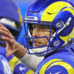 Matthew Stafford in a Rams game