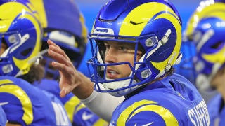 Matthew Stafford in a Rams game