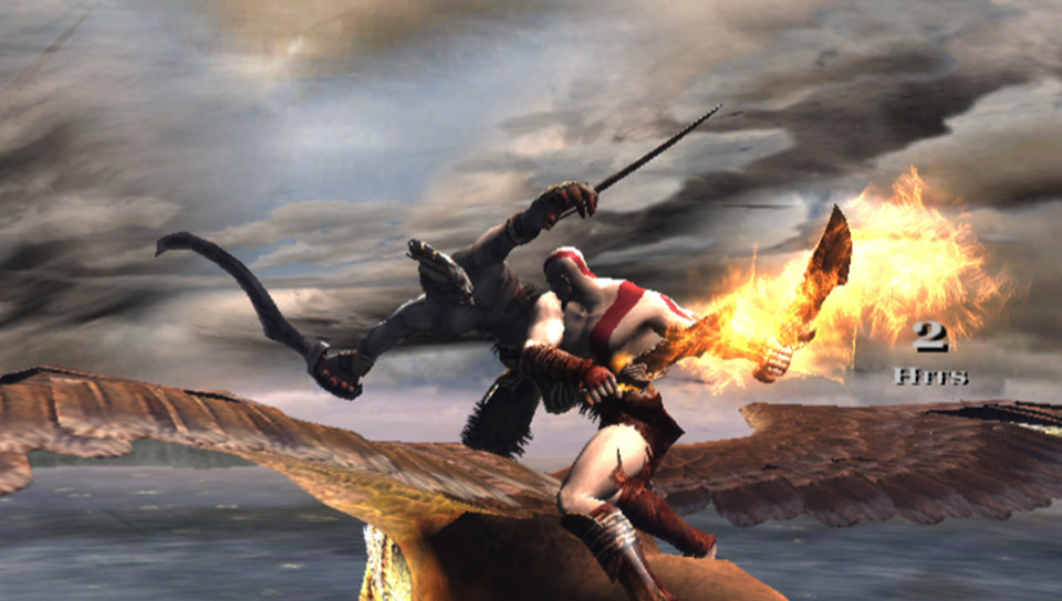 Kratos in God of War Collection
