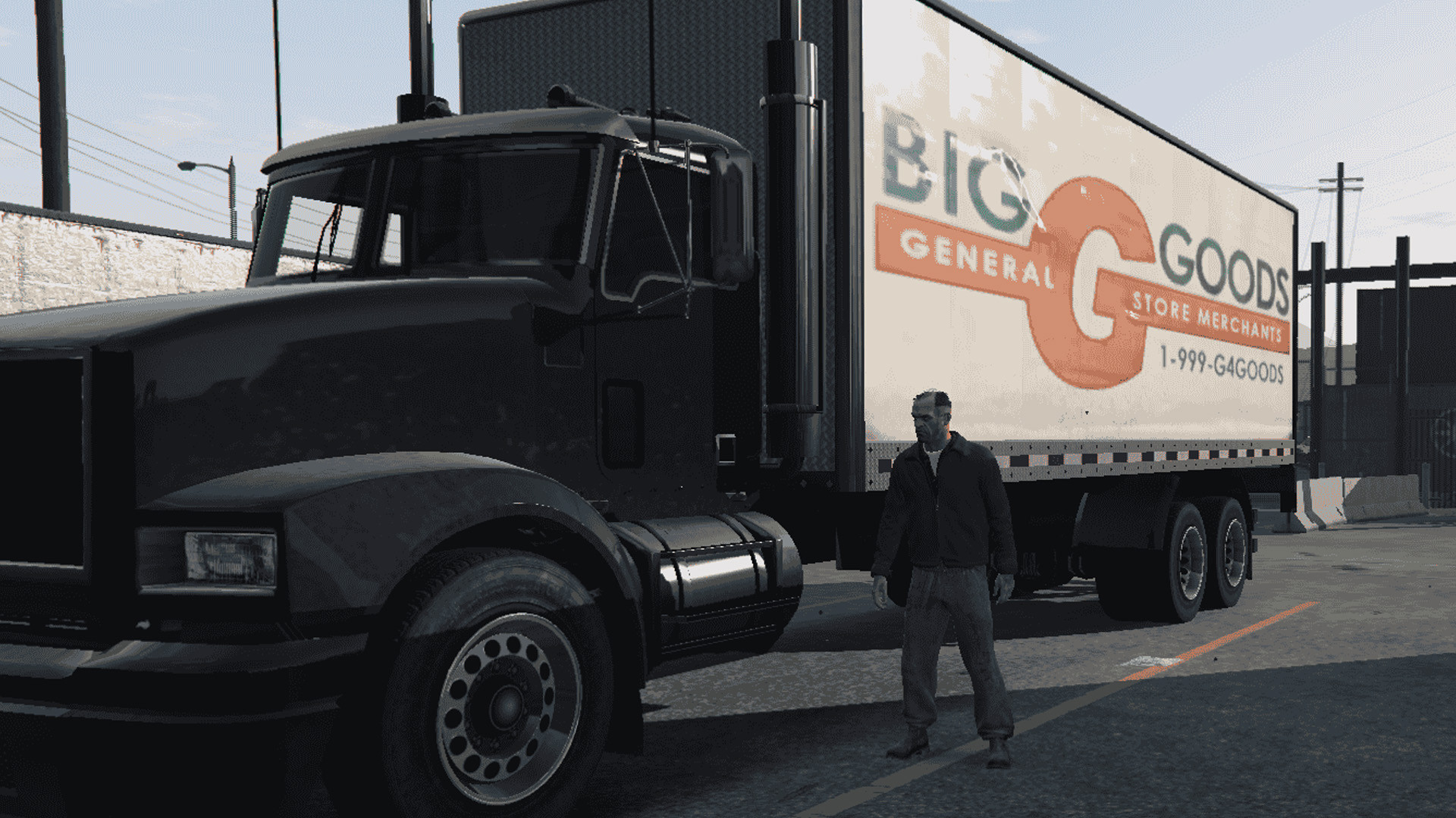 Truckers V provides an honest career that will keep you off the hard streets in GTA 5 mods.