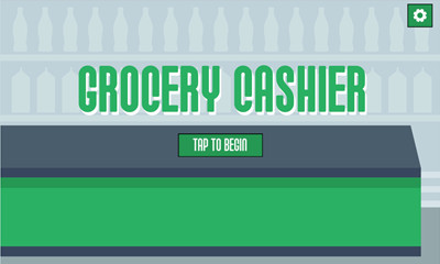Grocery Cashier Game.