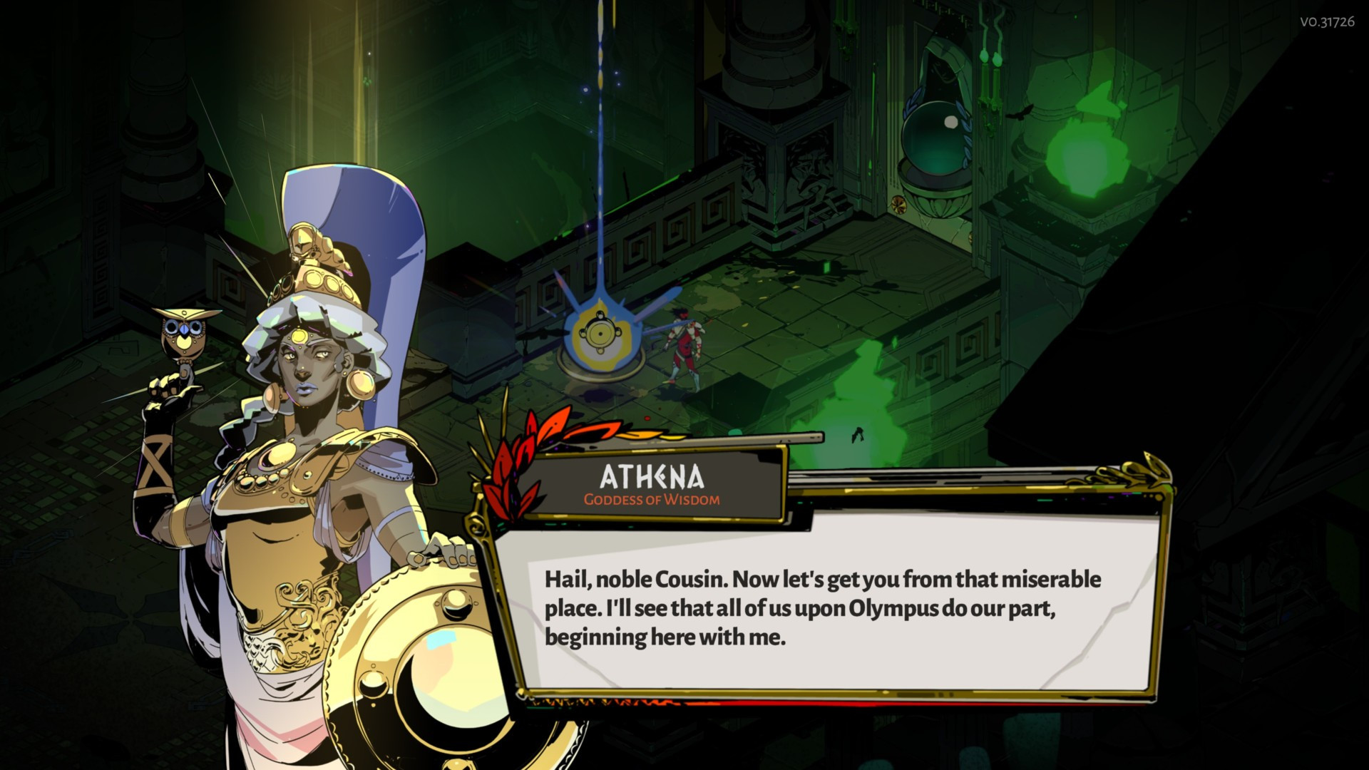 Hades Athena character