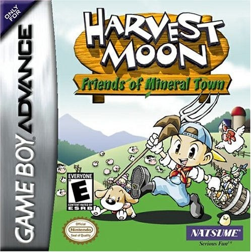 Harvest Moon: Friends of Mineral Town GBA cover
