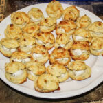 Highgarden Lemoncakes with goat cheese, lavender, and herbs de provence inspired by Game of Thrones and the Song of Ice and Fire series by George R.R. Martin. Recipe by The Gluttonous Geek.