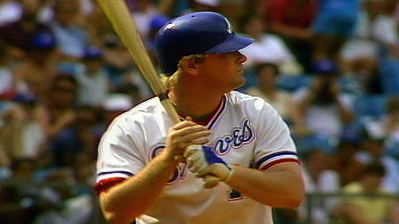 Bob Horner of the Atlanta Braves