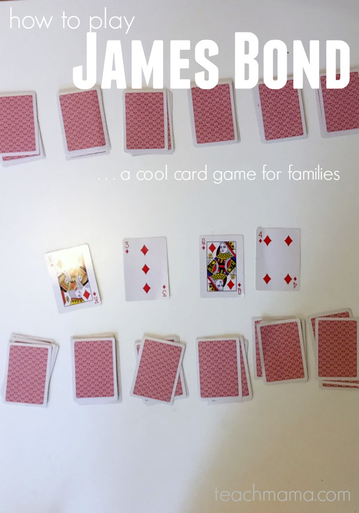 how to play james bond | card game for families | teachmama.com