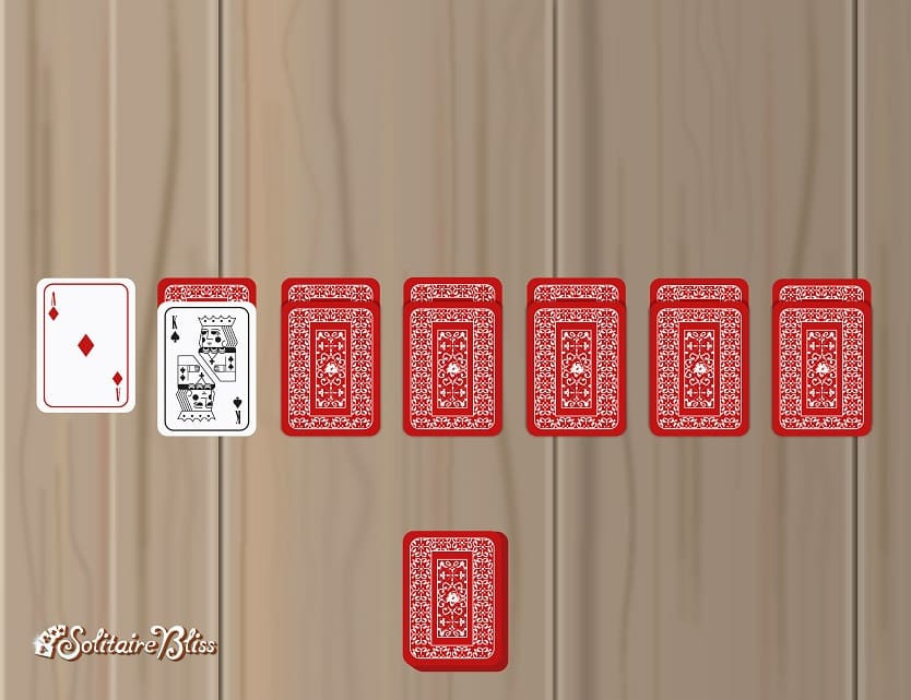 Cards for solitaire step 2